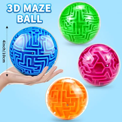 Maze Ball Puzzle Games Toys for Kids Age 6 7 8+ Boys Girls Gifts Ideas - color: Blue