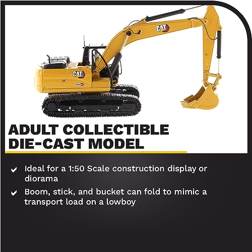 1:50 Caterpillar 323 GX Hydraulic Excavator - High Line Series by Diecast Masters