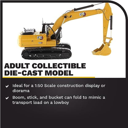 1:50 Caterpillar 323 GX Hydraulic Excavator - High Line Series by Diecast Masters