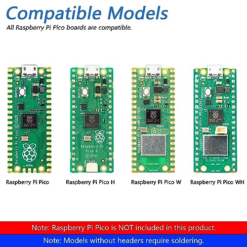 Freenove Mecanum Wheel Car Kit for Raspberry Pi Pico (Not Included) (Compatible with Arduino IDE), Dot Matrix Expressions, Obstacle Avoidance, Line Tracking, Light Tracing, Colorful Light, App - color: Mecanum Wheels without Raspberry Pi Pico