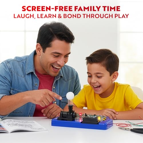 Playz Circuit Board for Kids, Educational Science Kits for Kids Age 8-12 - size: 25+ Experiments