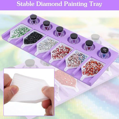 1 Set Diamond Tray, Painting Diamond Accessories Tray Organizer