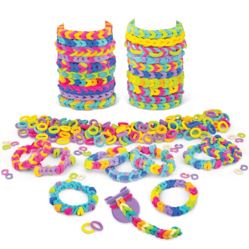 Rainbow Loom Fluff Refill Kit, Fluff Band Craft Kit, DIY Craft Age 7+ - style: Puff Pop Refill