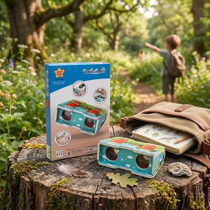 STEM DIY Binoculars Kit - Build & Explore Optics, Astronomy - style: Binoculars