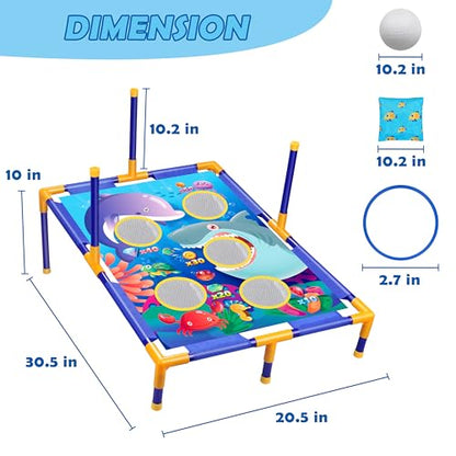 Animal Bean Bag Toss Game Toy Outdoor Toss Game - color: 3-in-1