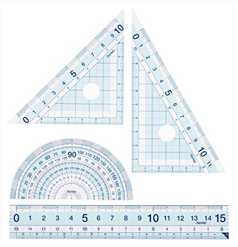 Raymay Fujii APJ409 Ruler Set, Recommended by Pet Teachers, Small