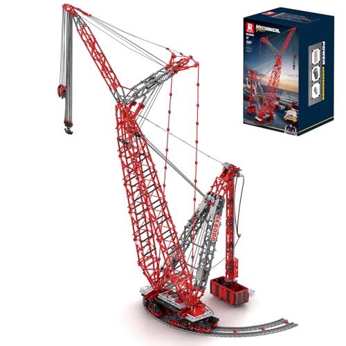 Reobrix RC Crane Building Block Sets Big Remote Control Crane Model