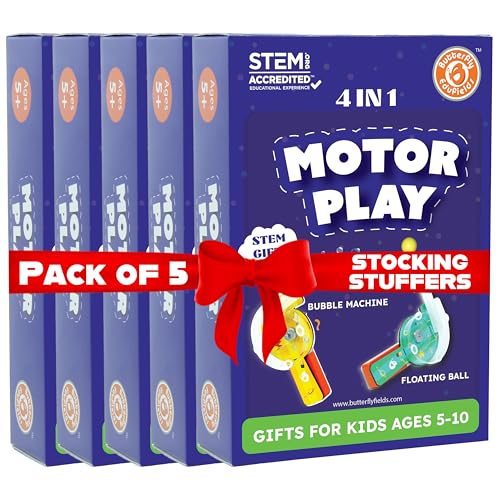 Butterfly EduFields 4in1 Motor Play Science Kit Pack of 5 for Kids Ages 5+ - style: Motor Play Kit - Pack of 5