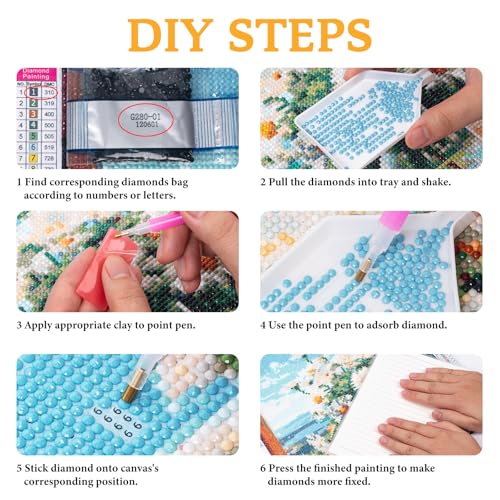 Diamond Art Kits for Adults & Beginners, Soccer Diamond Painting Kit - color: HMDPUS-26103