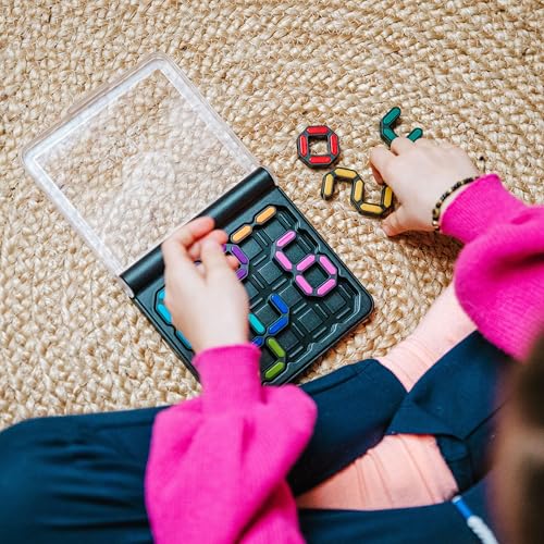 SmartGames IQ Digits - Number Math Travel Puzzle Brain Teaser, Ages 7+