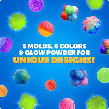 Blue Marble Glow-in-the-Dark Bouncy Ball Science Activity Kit for Kids