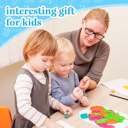 Green Air Dry Clay 72 Packs Air Dry Foam Clay, Moldable Super Light Clay Perfect for Arts, Crafts, Classroom Teaching - color: Green