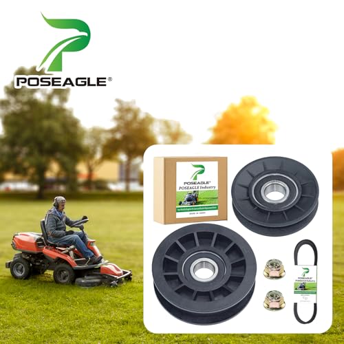 GX20286 and GX20287 Idler Pulleys, UC30568 John Deere Drive Belt - size: 1xGX20286+1xGX20287+1/2x89