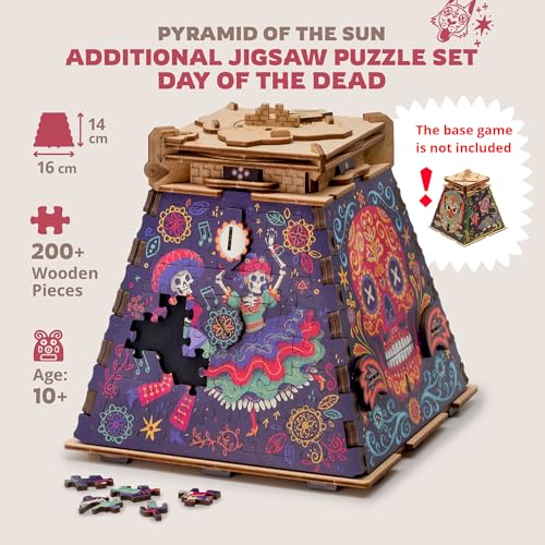 iDventure Cluepuzzle Pyramid of the Sun, Day of the Dead Expansion - color: Extension Day of the Dead