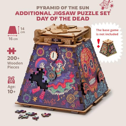iDventure Cluepuzzle Pyramid of the Sun, Day of the Dead Expansion - color: Extension Day of the Dead