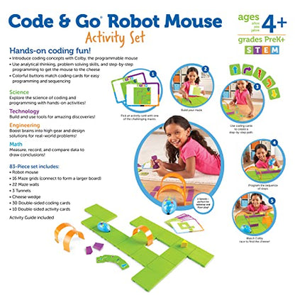 Learning Resources Code & Go Robot Mouse Activity Set