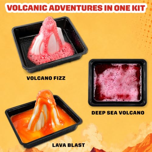 Butterfly Edufields Volcano Science Kit | STEM Education | Erupting Volcano Science Kit for Kids | Easter Gifts for Kids | Learning & Education Toys | Fun Gift for Boys & Girls | Science Experiments - style: Valcono Kit