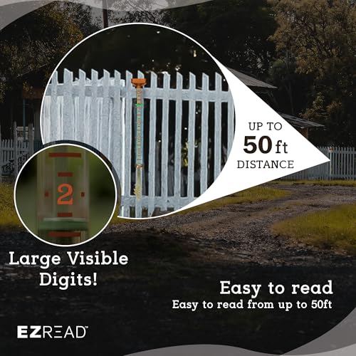 Headwind EZRead 15” Professional Outdoor Rain Gauge High-Visibility Float, Heavy-Duty, Weather-Resistant, Made in USA, Copper Finish - color: Copper