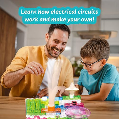 Science4you Circuit Board for Kids 8+ – DIY Electronics Kit for Kids, Circuit Maker + Coding, Electronic Toys and Games, Engineering Kit, Electricity Gift for Boys and Girls Age 8 9 10+ Year olds