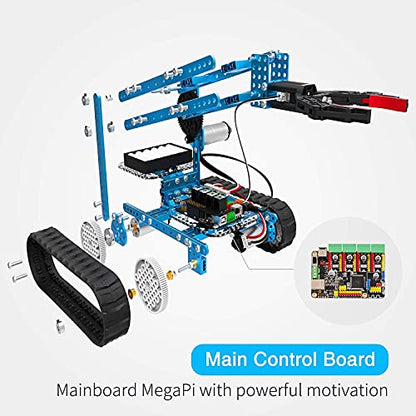 Makeblock mBot Ultimate Robot Kit, 10-in-1 Coding Robot for STEM Education with Wireless Bluetooth Controller