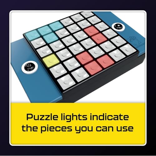 Brainwright - Puzzle Bright - Interactive Light-Up Brain Teaser with 300+ Challenges, Ages 8+, 1+ Players
