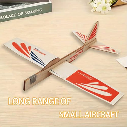 Balsa Wood Airplane Toys Set | Wooden Airplane Kits | 4 Balsa Wood Glider Planes, Model Toy Airplane Kits | Classic Toys for Children