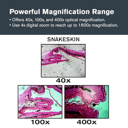 Celestron LCD Digital Microscope II – 3.5" Rotating LCD Touchscreen - style: LCD Digital Micro II