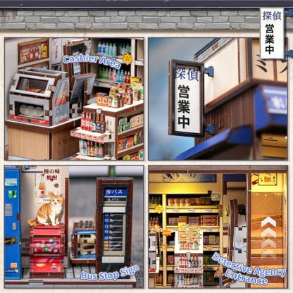 Book Nook Kit for Adults Beginner Friendly (Convenience Store) - color: Beika-cho Convenience Store
