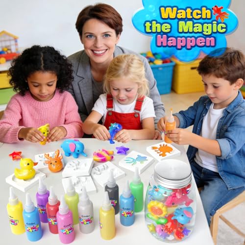 Magic Water Elf Craft Kits - DIY Squishy Maker Toys for Kids Ages 4-8