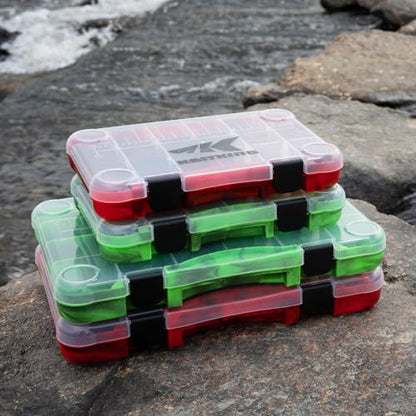 KastKing Utility Tackle Boxes, 3600 and 3700 Fishing Tackle Trays - color: Green Camouflage, size: 3700(4Pack)