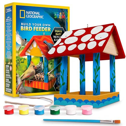 National Geographic Build Your Own Bird Feeder Craft Kit for Kids - style: DIY Bird Feeder
