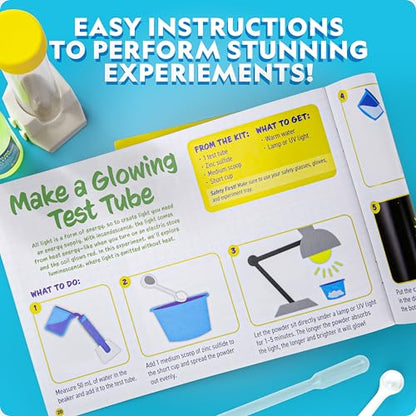 National Geographic Chemistry Set with 45 Experiments for Kids 8-12