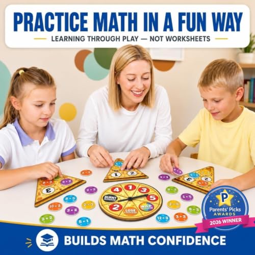 Matheroni Pepperoni Math Games for Kids 8-12, Multiplication and Division - size: Multiplication & Division
