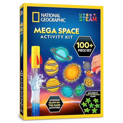National Geographic Mega Space Science and Craft Activity Kit for Kids - style: Space Science