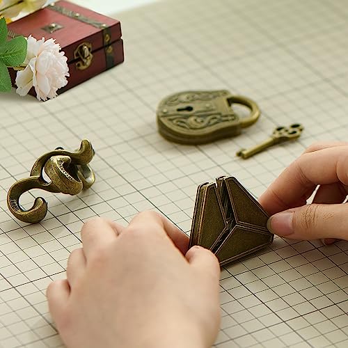 Brain Teaser Puzzles- 3 PCS Metal Puzzles Kit Metal Cast Puzzle Games Toys - color: Golden Puzzle, size: 3PCS (Gold)