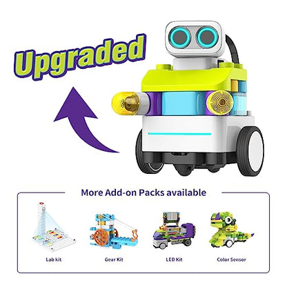 BOTZEES Classic Plus Coding Robots for Kids, Remote Control Robot, 8 in 1 AR STEM Toys for 4+ Years Old Kids (APP Based, iOS, Android and Kindle Fire Compatible)