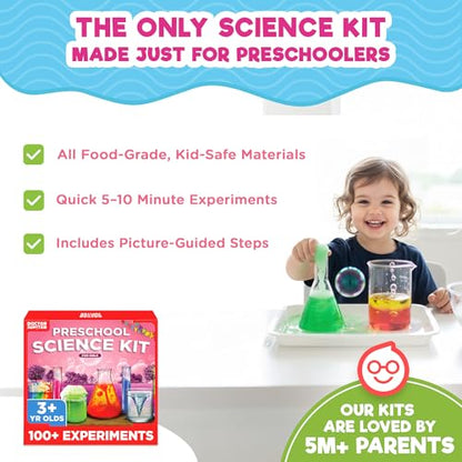 Doctor Jupiter Preschool Science Kit for Girls Ages 3-5, Birthday Gift - style: Preschool Science Kit for Girls: 3+