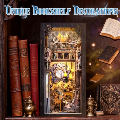 Fsolis Book Nook Kit, Booknook Magic (Nebula Common Room) - color: Nebula Common Room