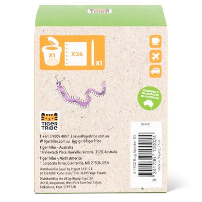 Tiger Tribe Bug Spotter Kit – Nature Exploration for Kids, Collector Box, Magnifying Lid, Bug Identification & Activity Booklet. Kids 4-8 Years