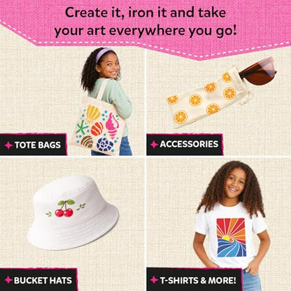 Skillmatics Iron-Its – Iron-On Transfer Kit for Kids, DIY Fabric Craft