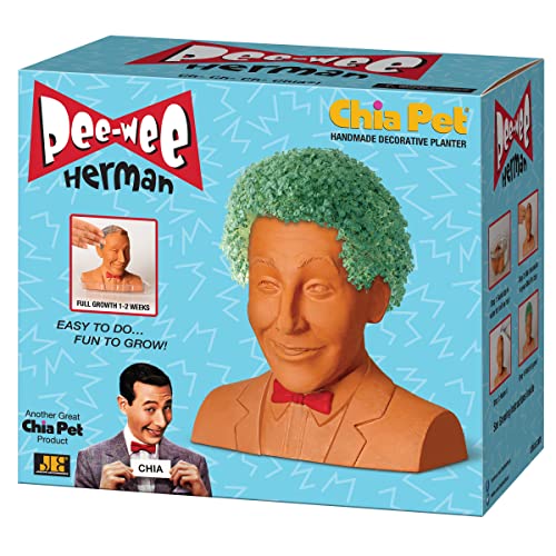 Chia Pet Pee-Wee Herman Terracotta Planter with Seed Pack - style: Pee Wee Herman