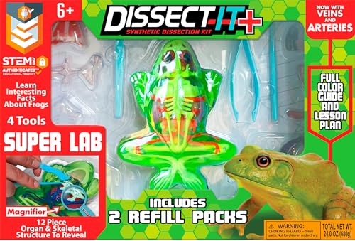Dissect-It, Premium Frog Dissection Kit, STEM Toys for Kids, Ages 6+