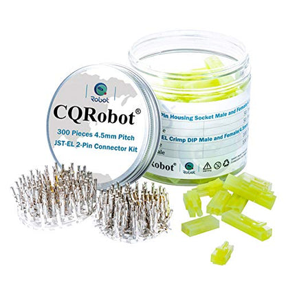 CQRobot JST EL 4.5mm Pitch 2-Pin Electronic Computer Connector Adapter - size: 2P, style: EL