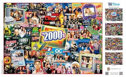 MasterPieces 1000 Piece Jigsaw Puzzle for Adults and Family - 2000's Television Shows - 19.25"x26.75" - style: 2000s Shows