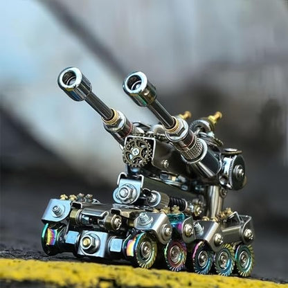 3D Metal Puzzle for Adults,Tank Puzzle Building Set，3D Metal Model Kit, Brain Teaser Puzzles DIY Assembling for Stress Relief - High end Men's Gift - style: Punk