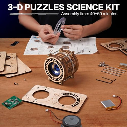 STEM DIY Bluetooth Speaker Kit Your Toy for Kids 8-16,Blue 2-Pack - color: Blue 2-pack