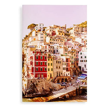 Galison Gray Malin Cinque Terre 1000 Piece Puzzle, Collector Book Box - color: Cinque Terre