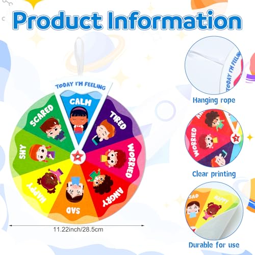 Marspark Feeling Wheels, Educational Learning Activities for Kids - style: Feeling