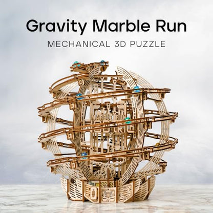 Wood Trick Gravity Wooden Marble 3D Wooden Puzzles for Adults to Build