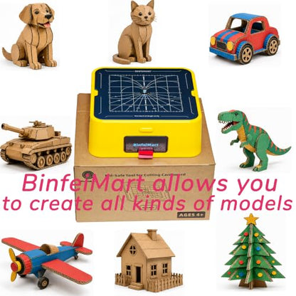 Cardboard Cutter for Kids,Craft Cutting Tool with Metal Base